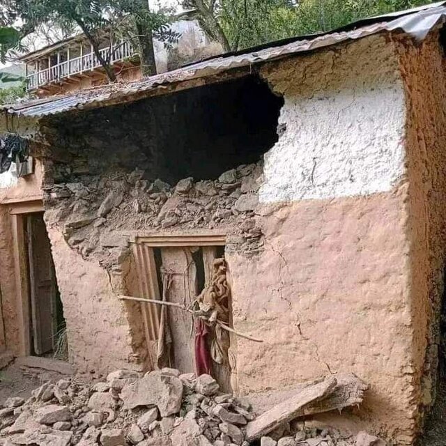 نپال ظرف یک ساعت ۴ بار لرزید/ مصدومیت ۱۱ نفر و تخریب چندین خانه