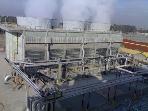 Electrical thermal monitoring in the cooling tower
