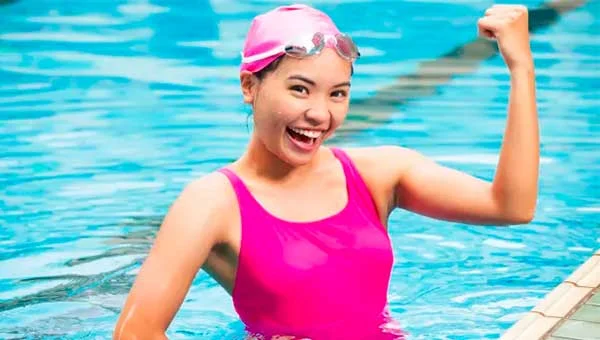 How many calories does the pool burn?