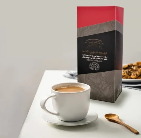 قهوه لاته گانودرما دکتر بیز