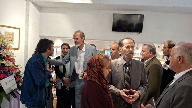 افتتاح نمایشگاه خوشنویسی محمد شهبازی افتتاح نمایشگاه خوشنویسی محمد شهبازی