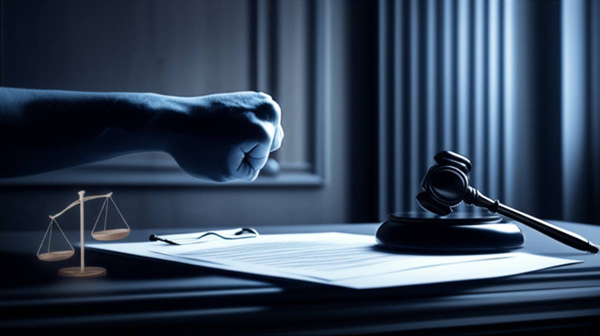 جرم مشت زدن به صورت | مجازات، دیه و جنبه حقوقی آن