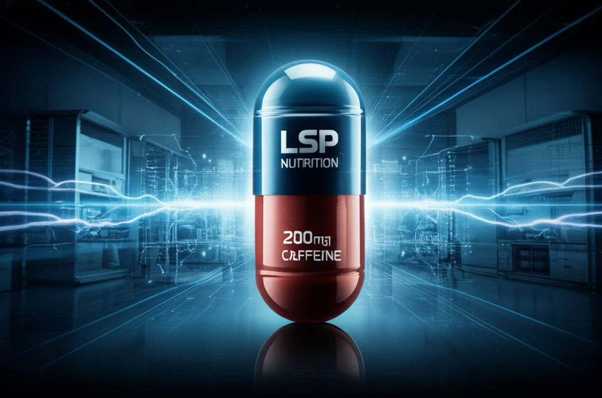 نقد و بررسی کپسول کافئین 200mg LSP | مزایا و عوارض