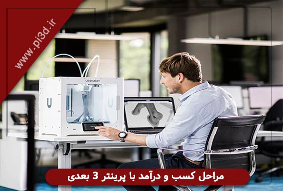 مراحل کسب درآمد با پرینتر سه بعدی