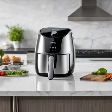 نقد و بررسی سرخ کن بدون روغن ترام هاوس مدل AF-25650